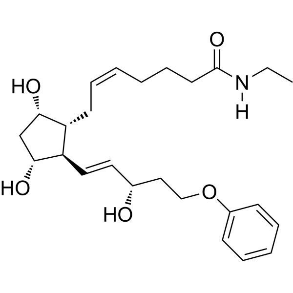 17-Phenoxy trinor prostaglandin F2α ethyl amide 1421369-12-1